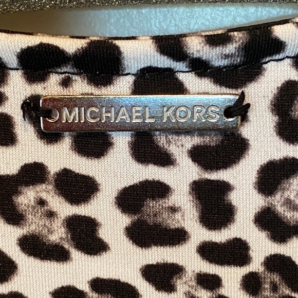 Micheal Kors Leopard Print Dress size M - Picture 6 of 7
